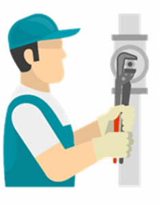 Plumber fixing pipe for Emergency Plumber in Forest Park Illinois